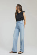 Coney Island Whitefish High Rise Wide Jeans HJ007