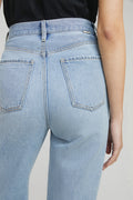 Coney Island Whitefish High Rise Wide Jeans HJ007