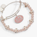 'HOPE' Breast Cancer Awareness Charm Bangle Set of 2