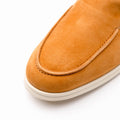 16-621-CGN LIVORNO Sueded Italian Goatskin Loafer Cognac