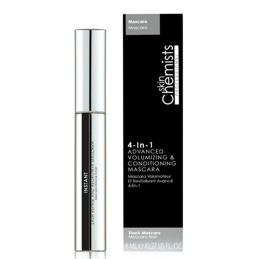 skinChemists Advanced Volumising and Conditioning Mascara 8ml Twin Value Savings Pack