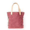 Mauve Wax Canvas Tote Bag - The Rebel Gal