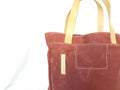 Mauve Wax Canvas Tote Bag - The Rebel Gal