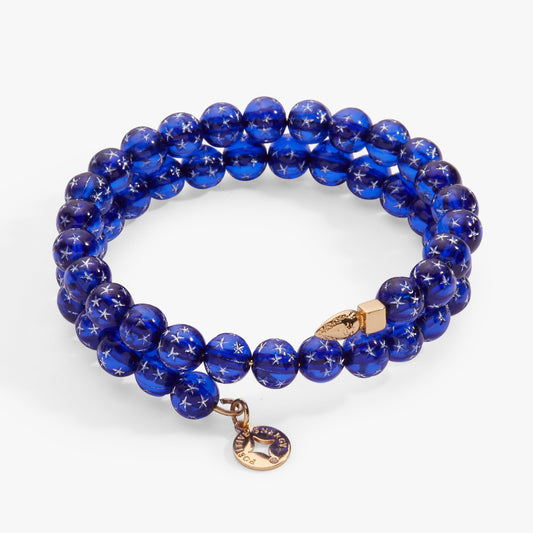 Moon Magic Beaded Wrap Bracelet