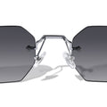 Mykono Metal Hexagon Sunglasses