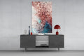 Abstract Glass Wall Art