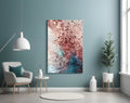 Abstract Glass Wall Art