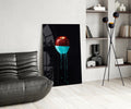 Apple Glass Wall Art