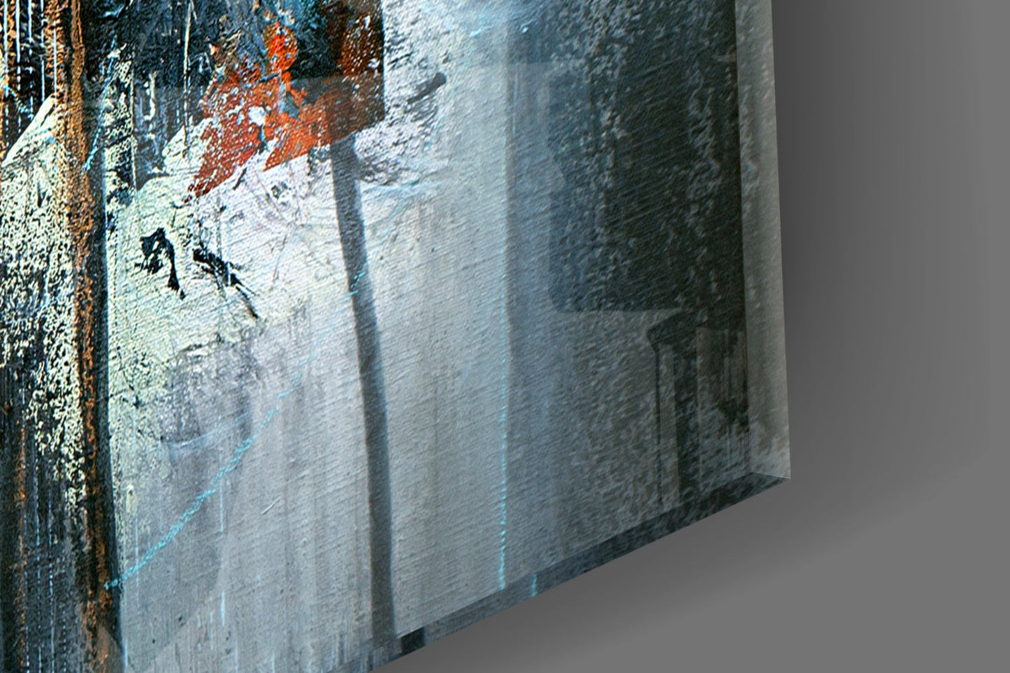 Abstract Art Glass Wall Art