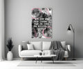Angelou Words Glass Wall Art