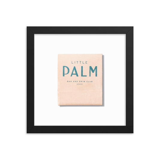 Little Palm Framed Print