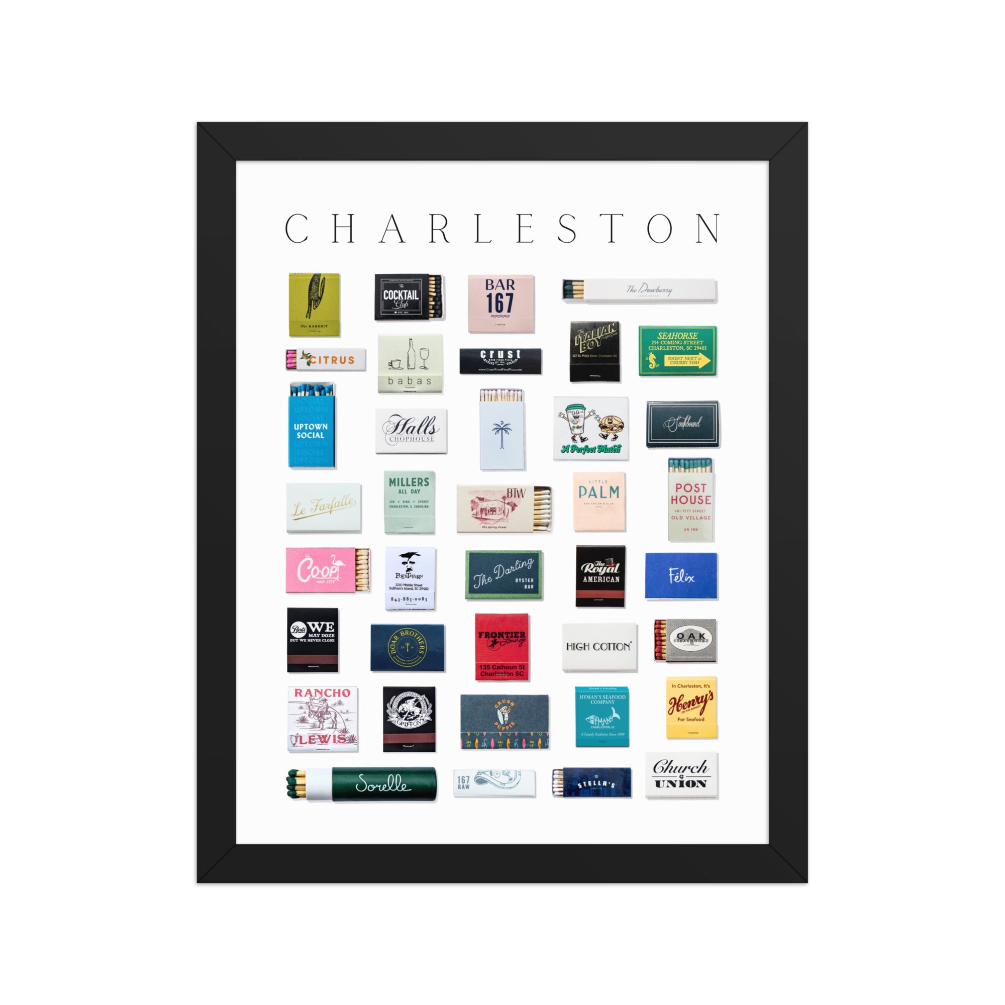 Charleston City Print