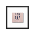 Bar 167 Framed Print