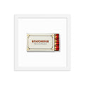 Boucherie Framed Print