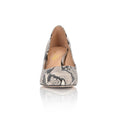 Deborah Natural Printed Wild Snake