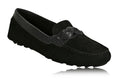 PIPER Leather Driving Loafer Black