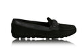 PIPER Leather Driving Loafer Black