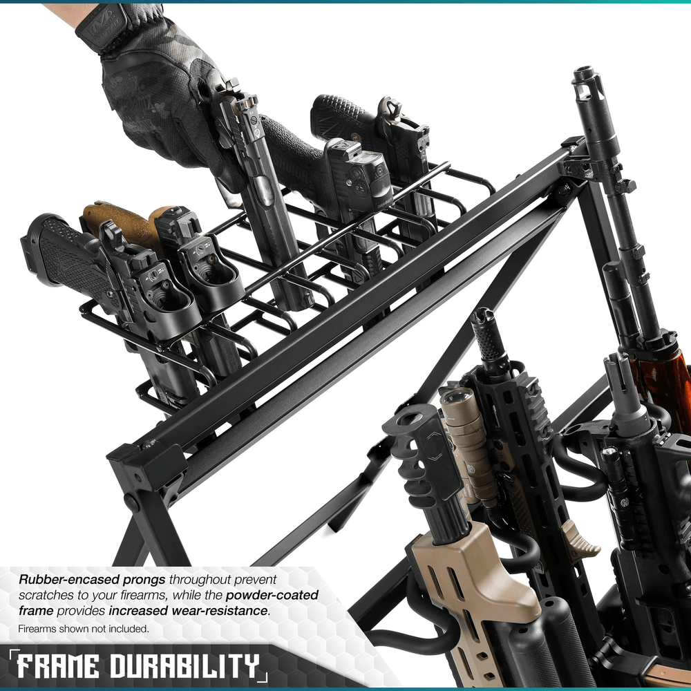 Pistol Rack Attachment for Shorty Rack of 9