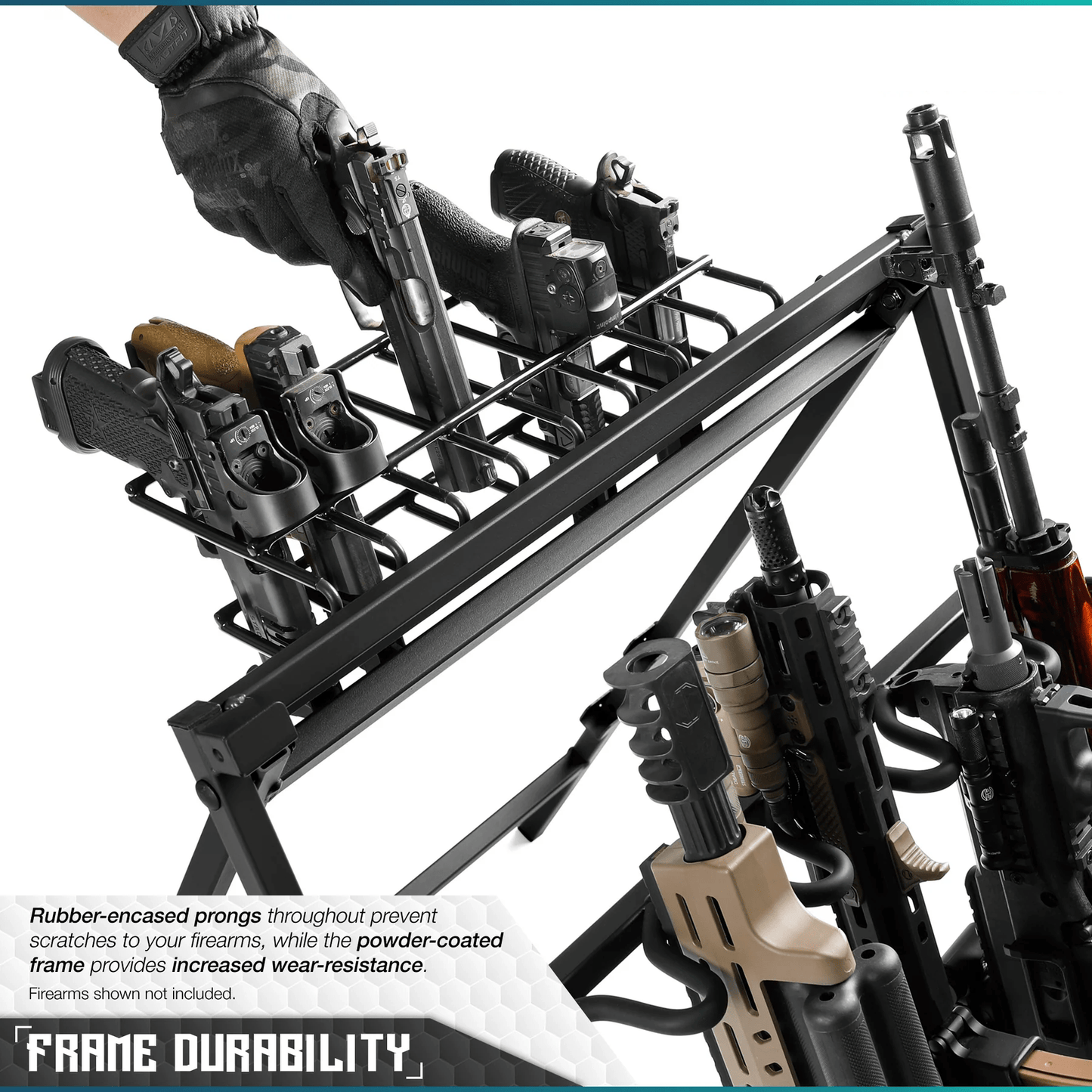 Pistol Rack Attachment for Shorty Rack of 9