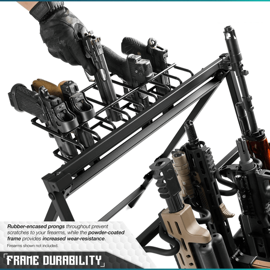 Pistol Rack Attachment for Shorty Rack of 9