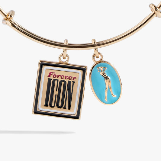 Retro Barbie™ Duo Charm Bangle