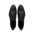 46-602-BLK REZZA Suede Calfskin Chukka Boot Black