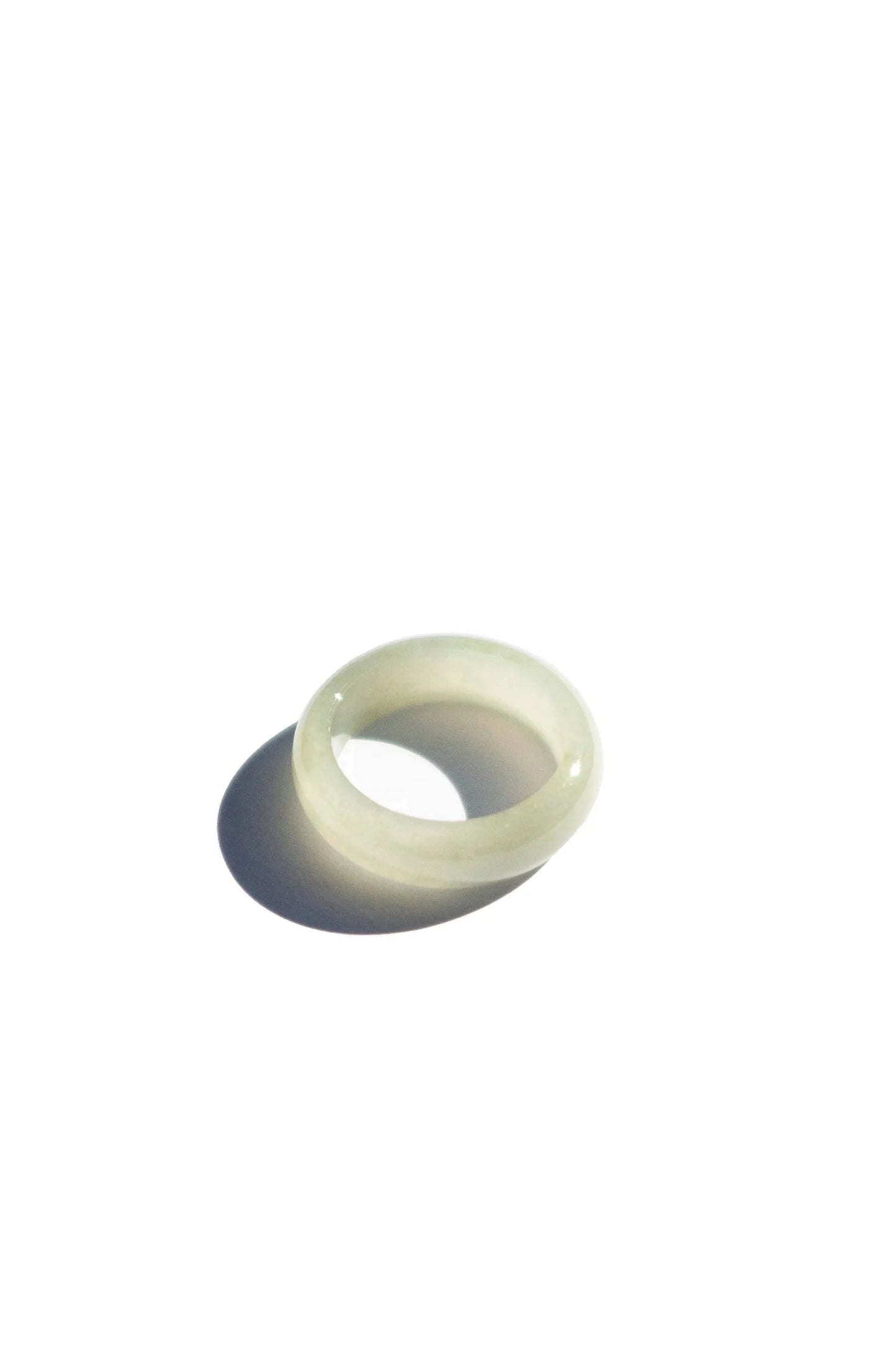 Chess — Light/Dark Cyan Jade Ring