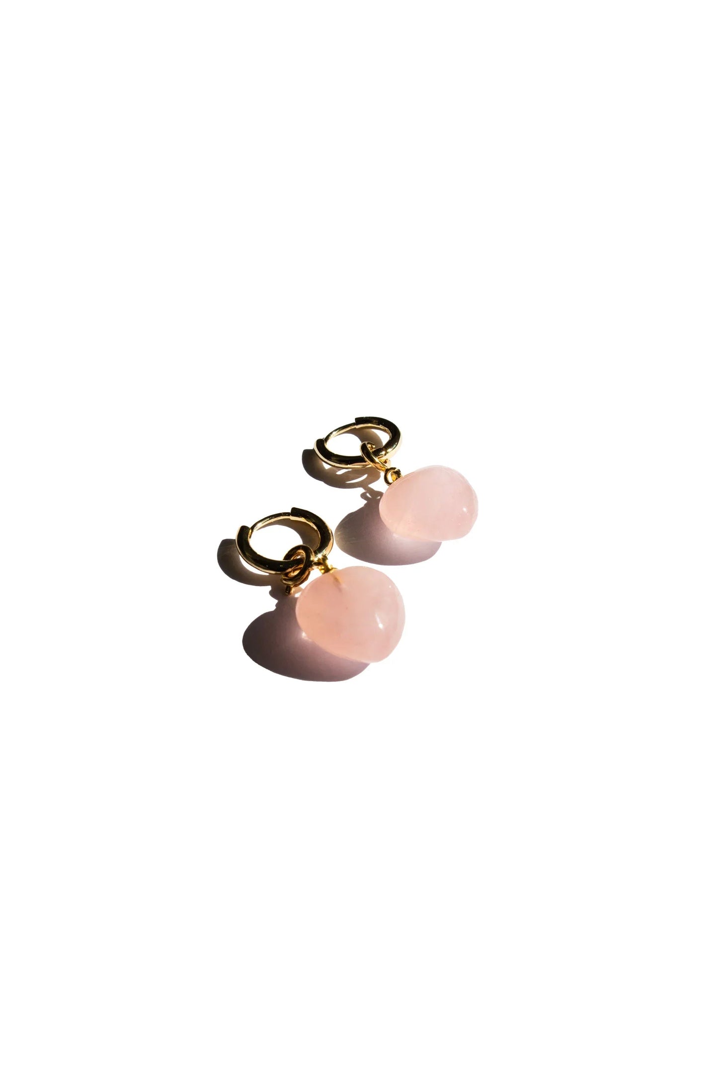 Heart — Jade Stone Charm Earrings