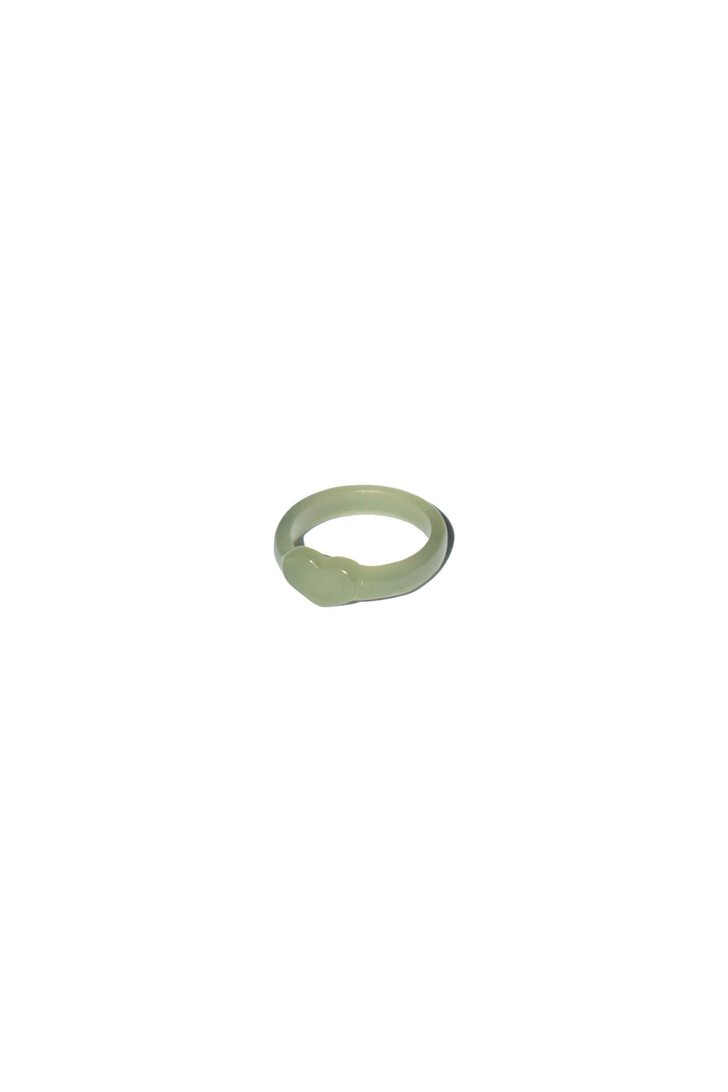 Heart — Jade Ring