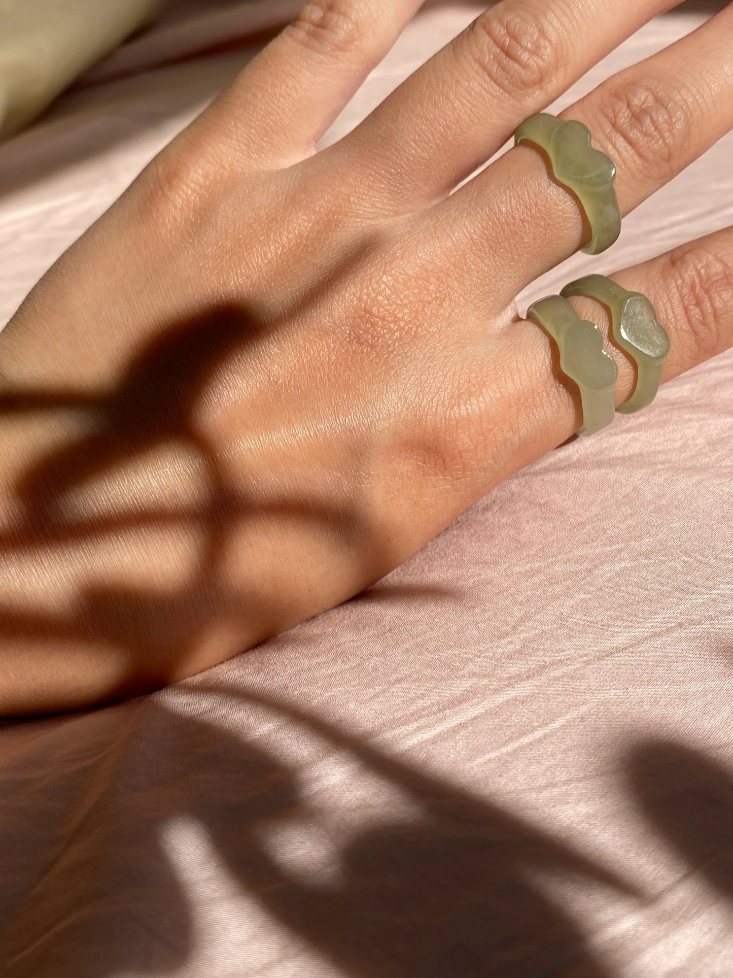 Heart — Jade Ring