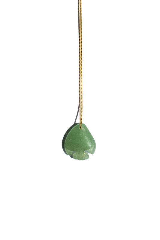 Zodiac collection | Pisces — Jade stone necklace
