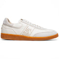 65-400-WHT SHIZZO Signature Leather Sneakers, White