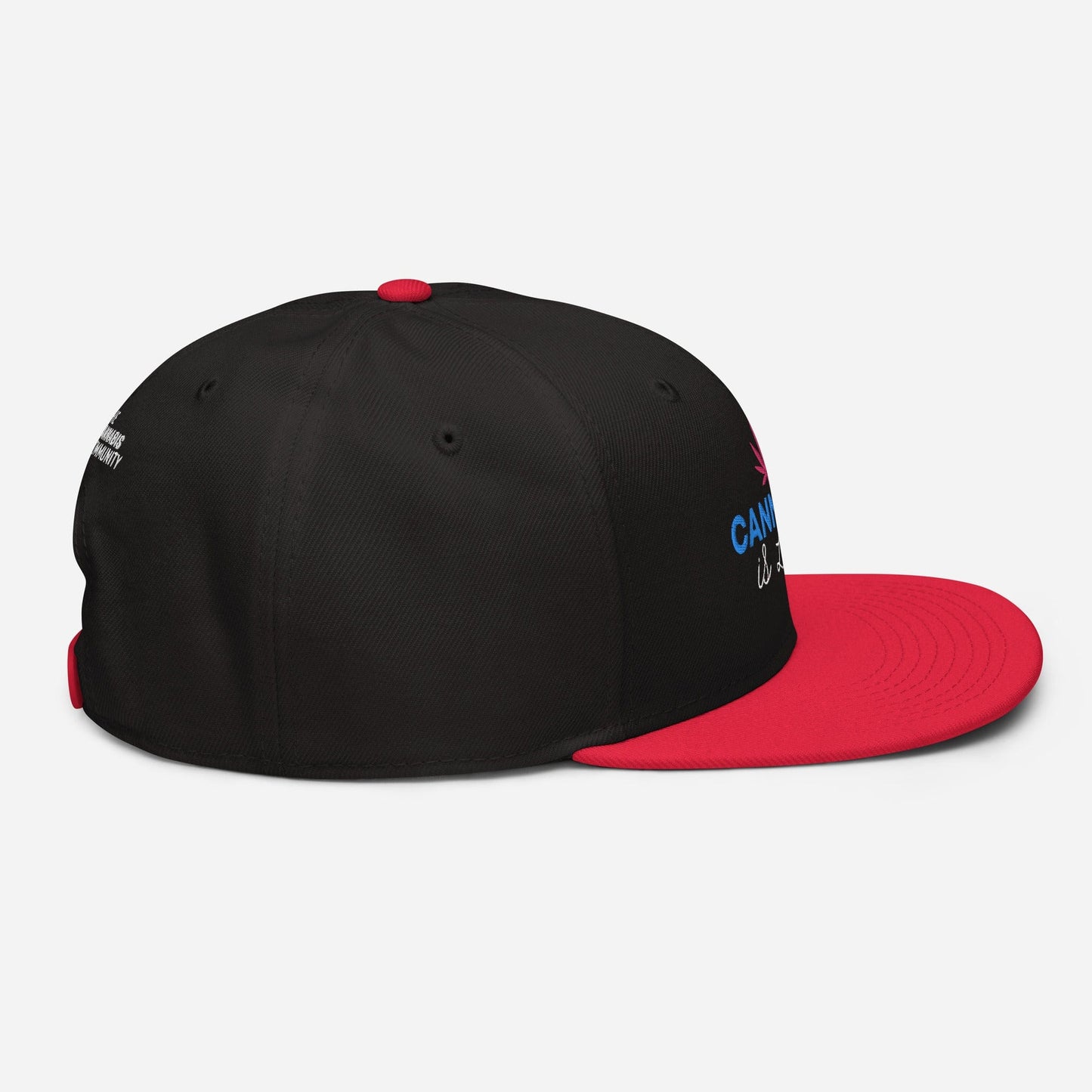 Cannabis is Life Snapback Hat