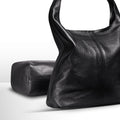 Calf Leather Hobo Bag