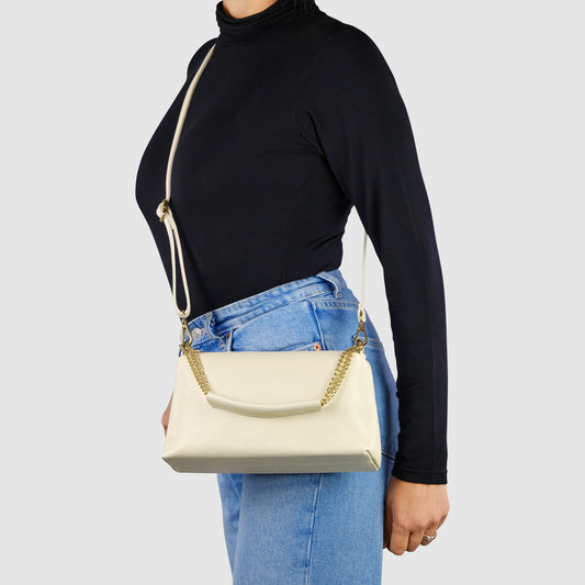 Calf Leather Shoulder Bag
