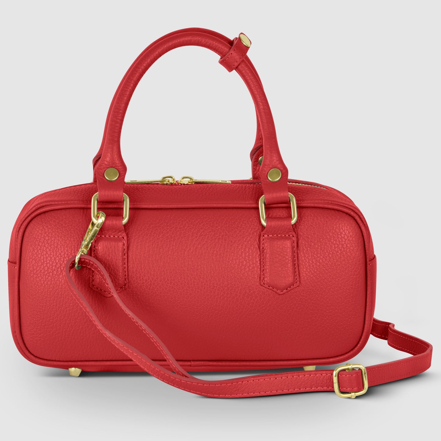 Calf Leather Top-Handle Bag