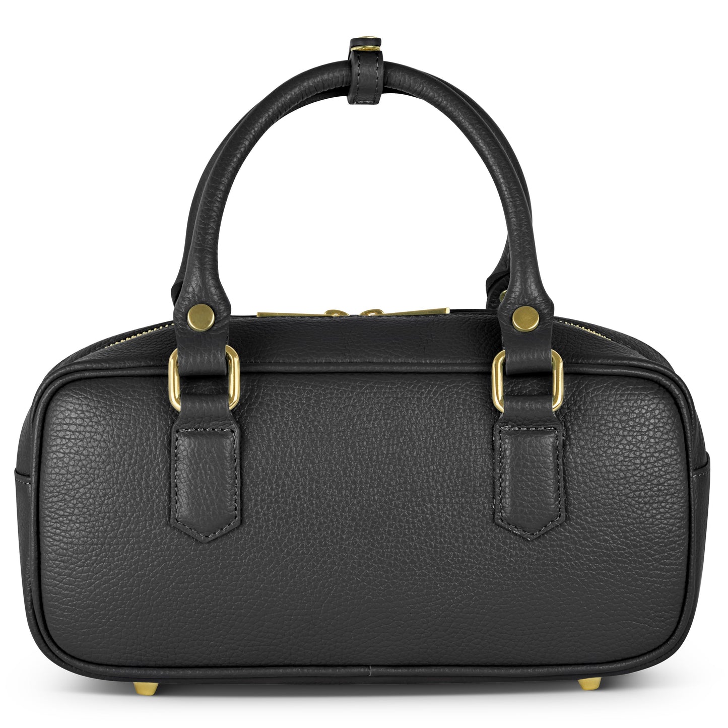 Calf Leather Top-Handle Bag