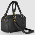 Calf Leather Top-Handle Bag