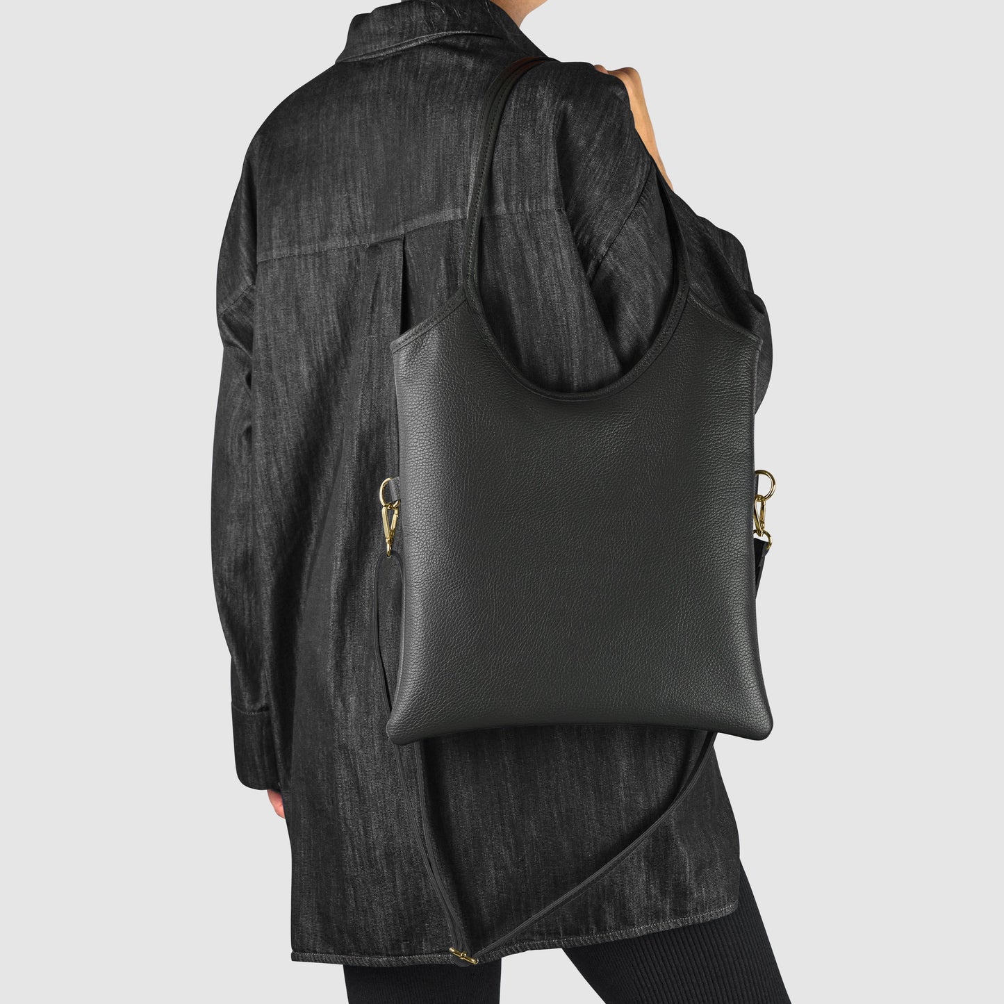 Calf Leather Tote Bag