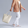 Calf Leather Tote Bag
