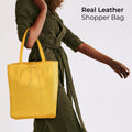 Calf Leather Tote Bag