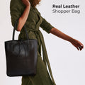 Calf Leather Tote Bag