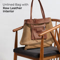 Calf Leather Tote Bag