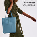 Calf Leather Tote Bag