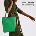 Calf Leather Tote Bag