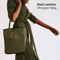 Calf Leather Tote Bag