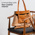 Calf Leather Tote Bag