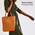 Calf Leather Tote Bag