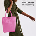 Calf Leather Tote Bag