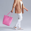 Calf Leather Tote Bag